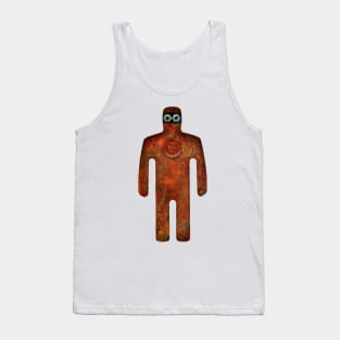 Rust Man - The Corroded Super-Hero Tank Top